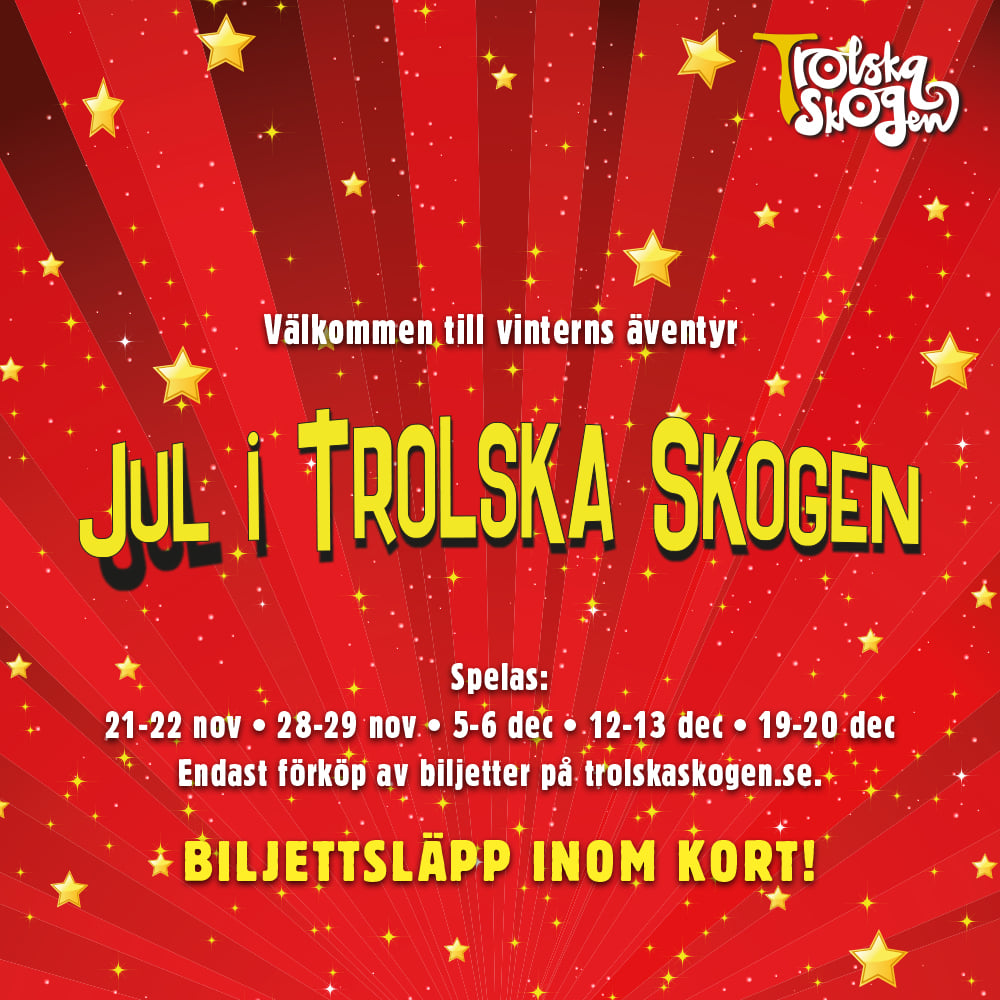 Kultur till jul i Trolska skogen Hälsingekusten